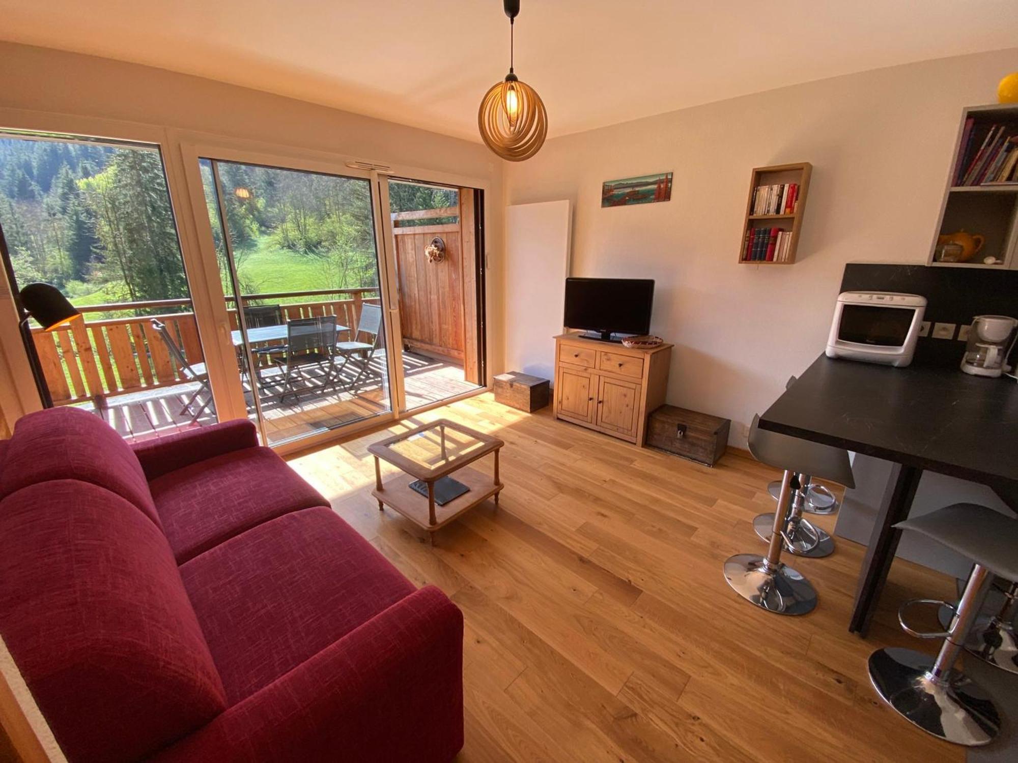 Appartement Contemporain, Spacieux Et Lumineux, Dans Une Residence Calme A Chatel, Proche Des Pistes! - Fr-1-693-84 ภายนอก รูปภาพ